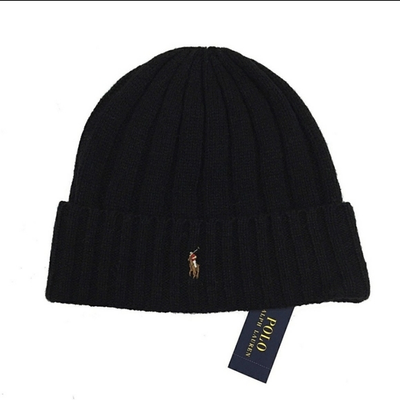 Polo Ralph Lauren Other - NWT Men's Ralph Lauren Polo Wide Rib Cuffed Beanie